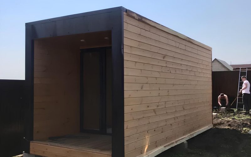 Готовая баня 6 х 2.3 х 2.5 м.​