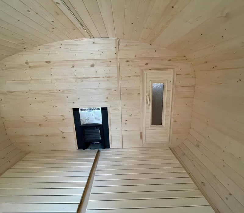 Баня Квадро-овал 4 х 5 м. 3 отделения​