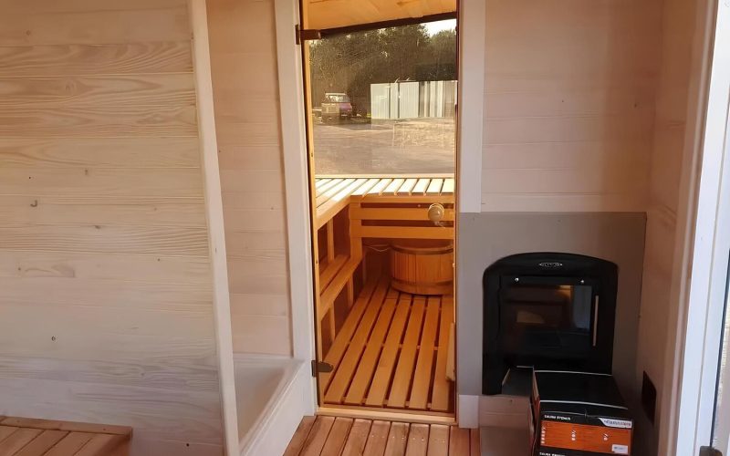 Баня Парус 6 х 2.4 м. 2 отделения​