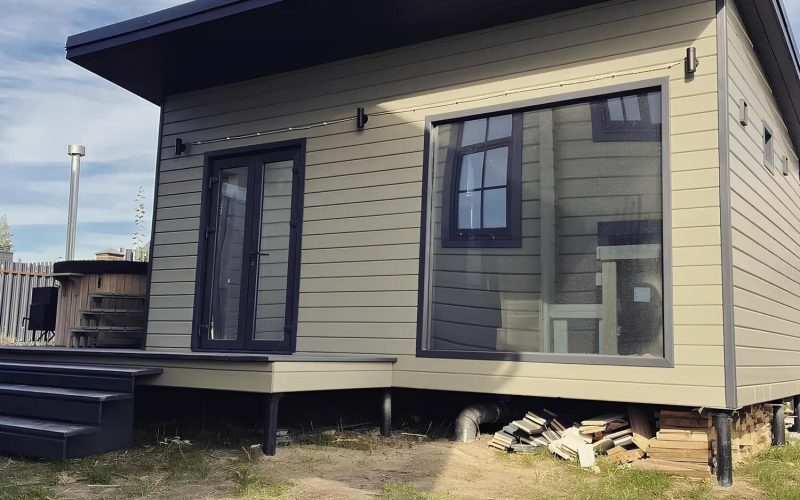 Баня с купелью 5 х 3.5 м