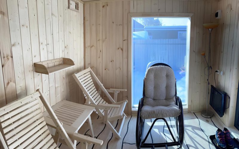 Готовая баня 5 х 3 х 2.4 м.