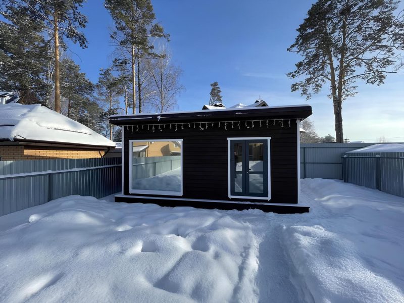 Готовая баня 5 х 3 х 2.4 м.