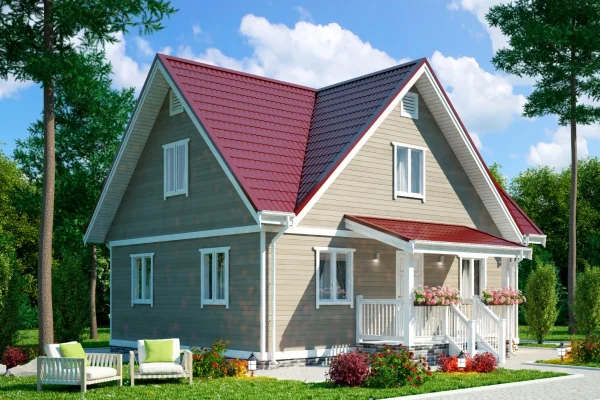 Садовый дом 7 x 9