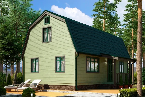 Садовый дом 6 x 9